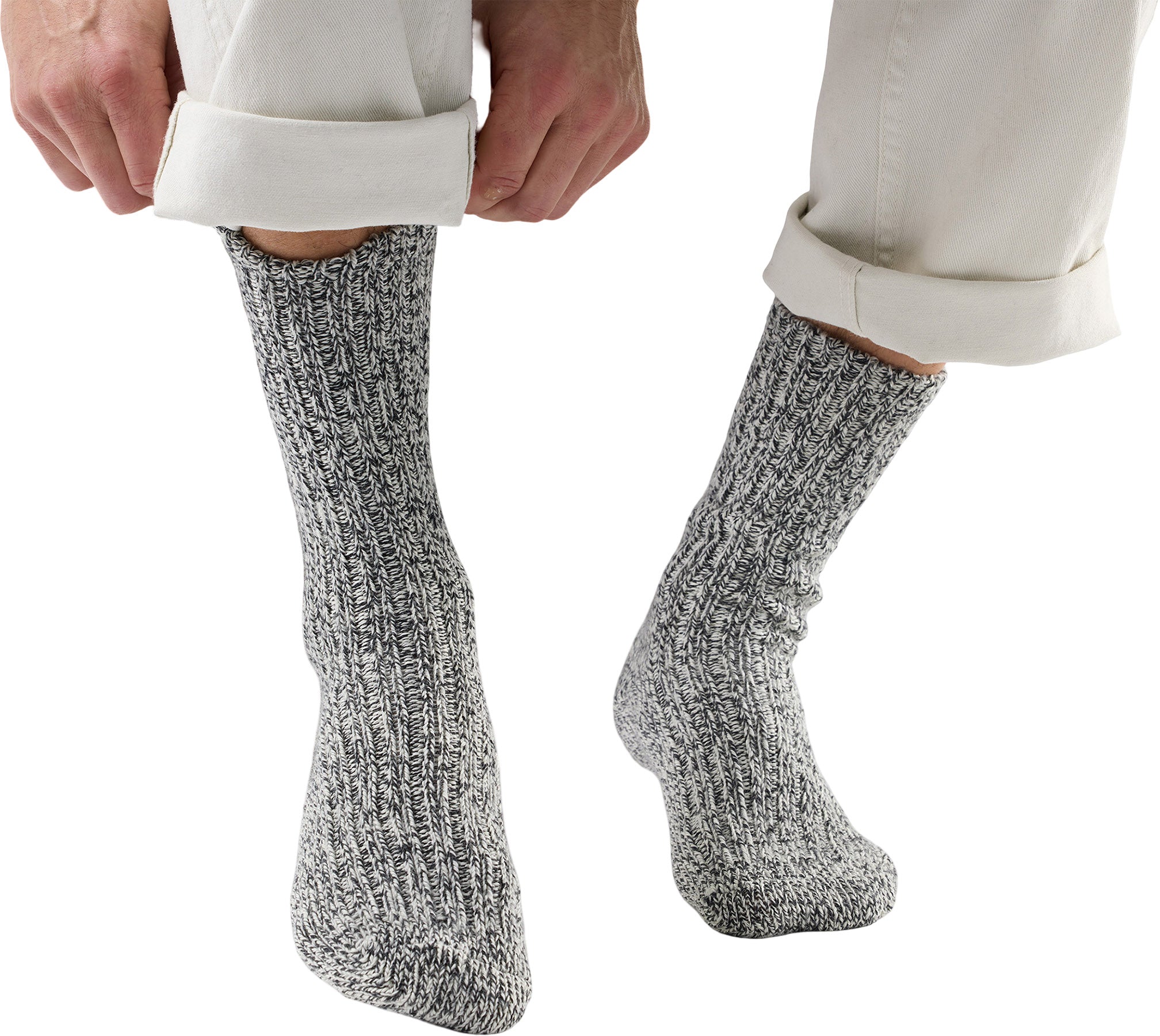 Everyday Cozy Heritage Rib Crew Socks - Men's