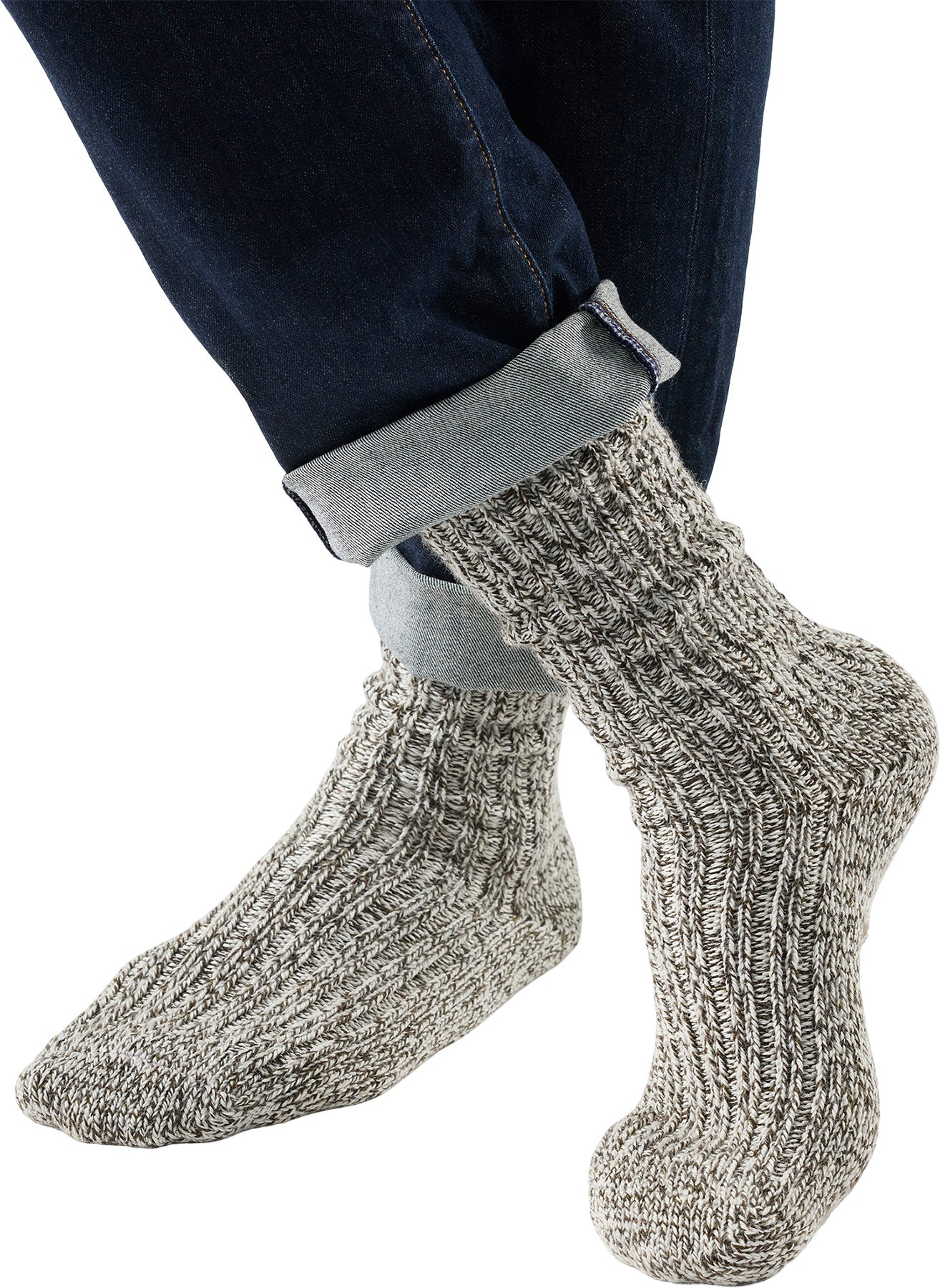 Everyday Cozy Heritage Rib Crew Socks - Men's