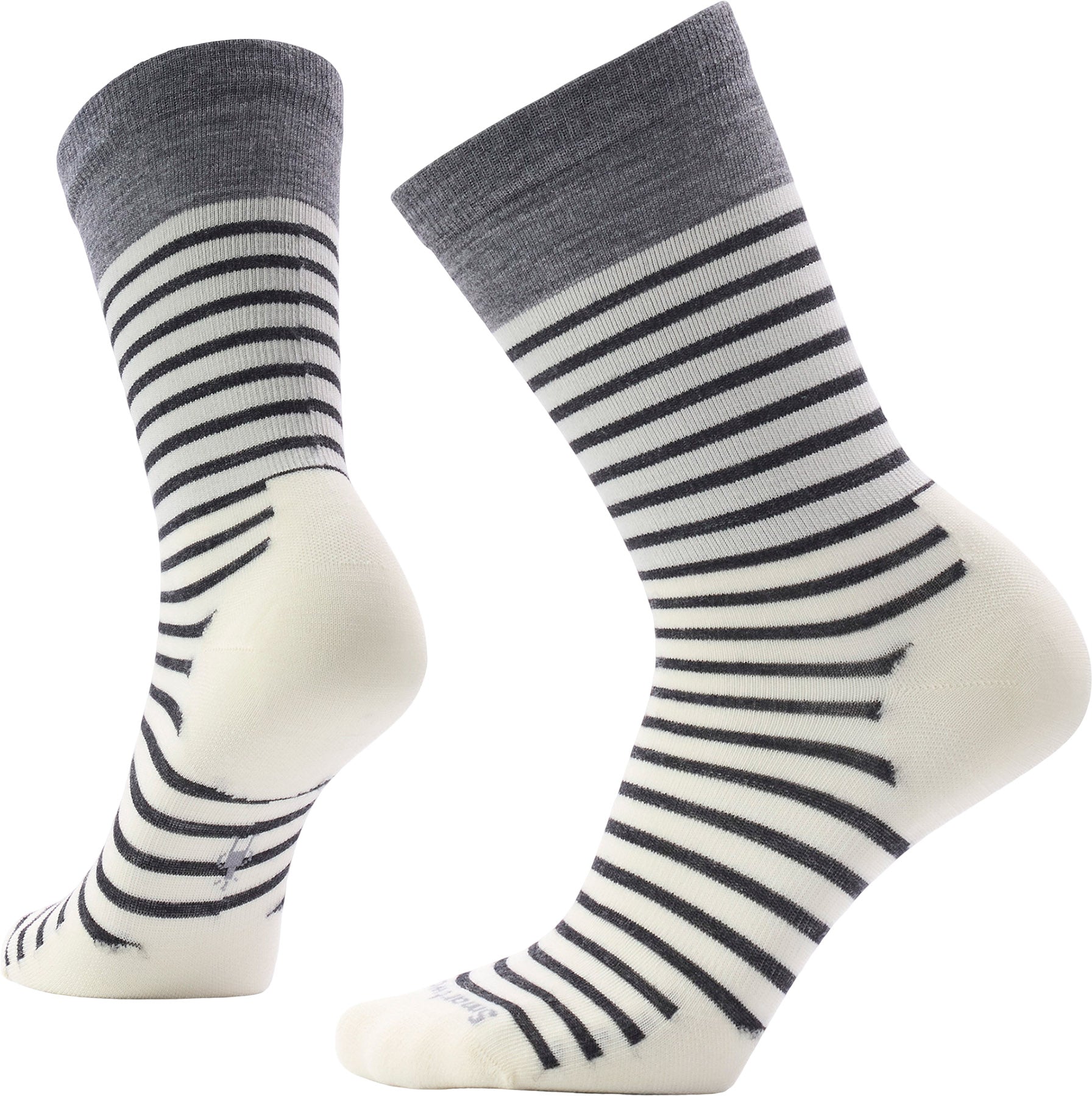 Everyday Pin Stripe Crew Socks - Women's