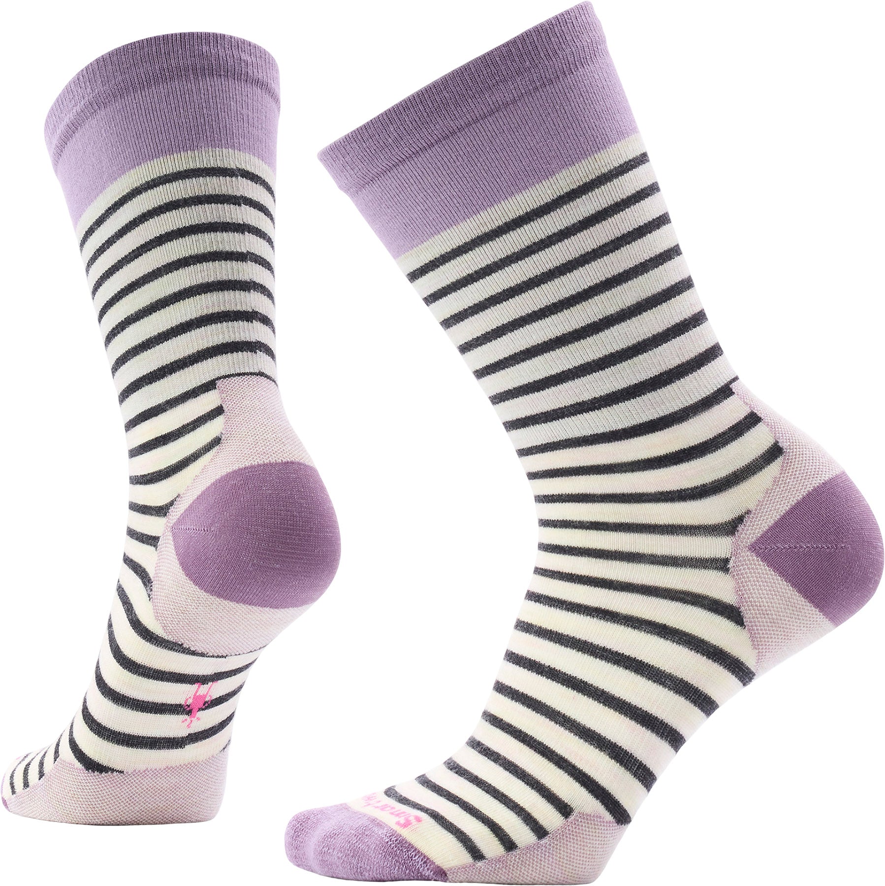 Everyday Pin Stripe Crew Socks - Women's