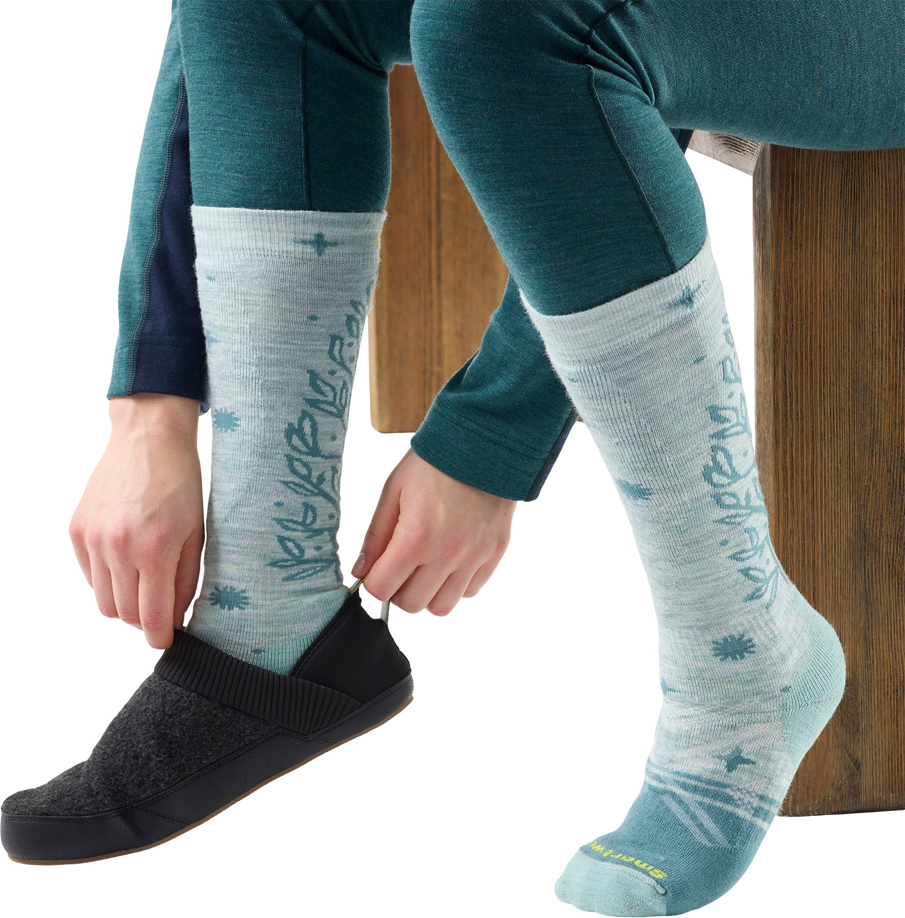 Ski Full Cushion Ice Blossom OTC Socks - Women's