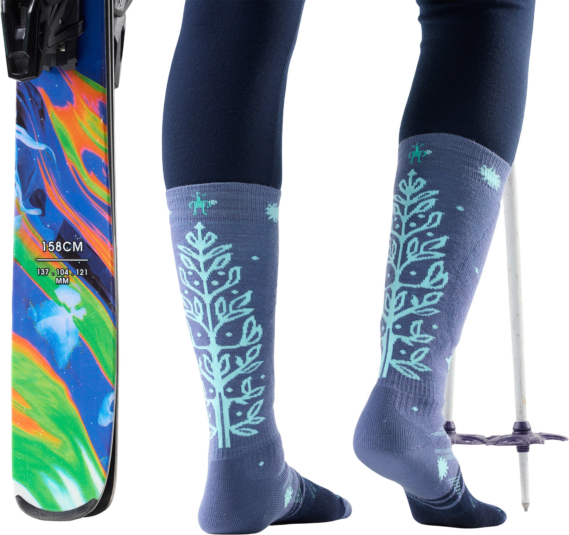 Ski Full Cushion Ice Blossom OTC Socks - Women's