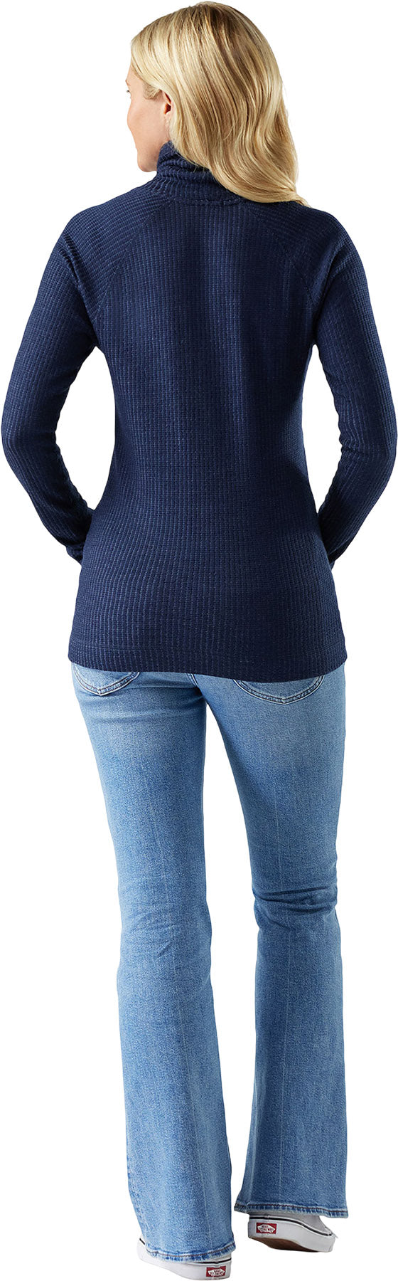 Thermal Merino Rib Turtleneck Top - Women's 