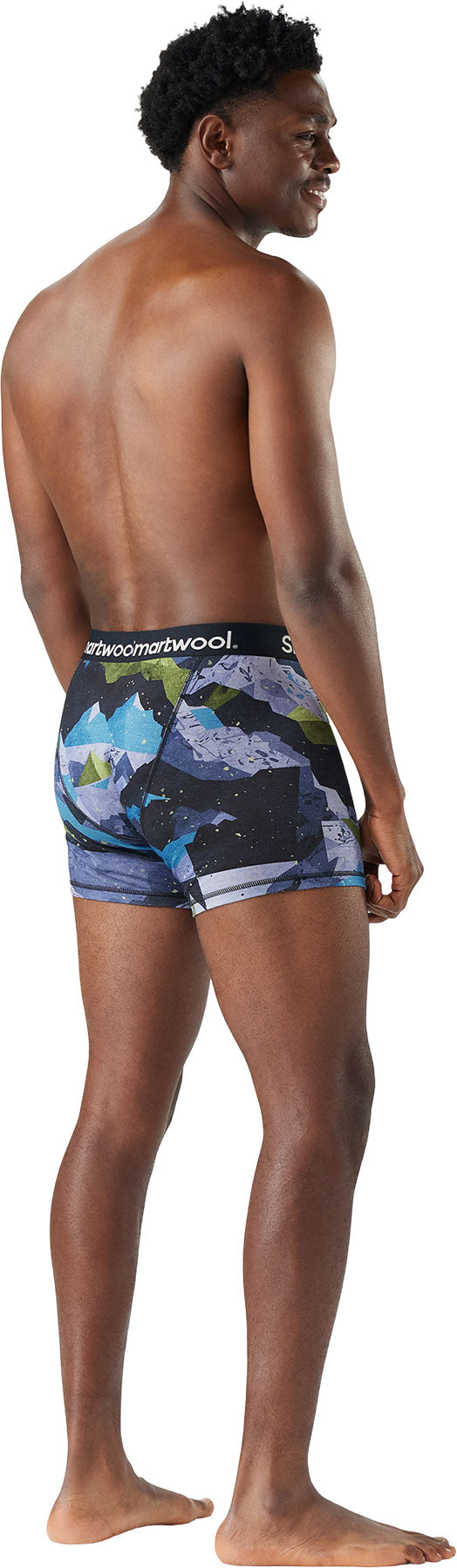 Merino Print Boxed Boxer Brief 4.75 in - Men's