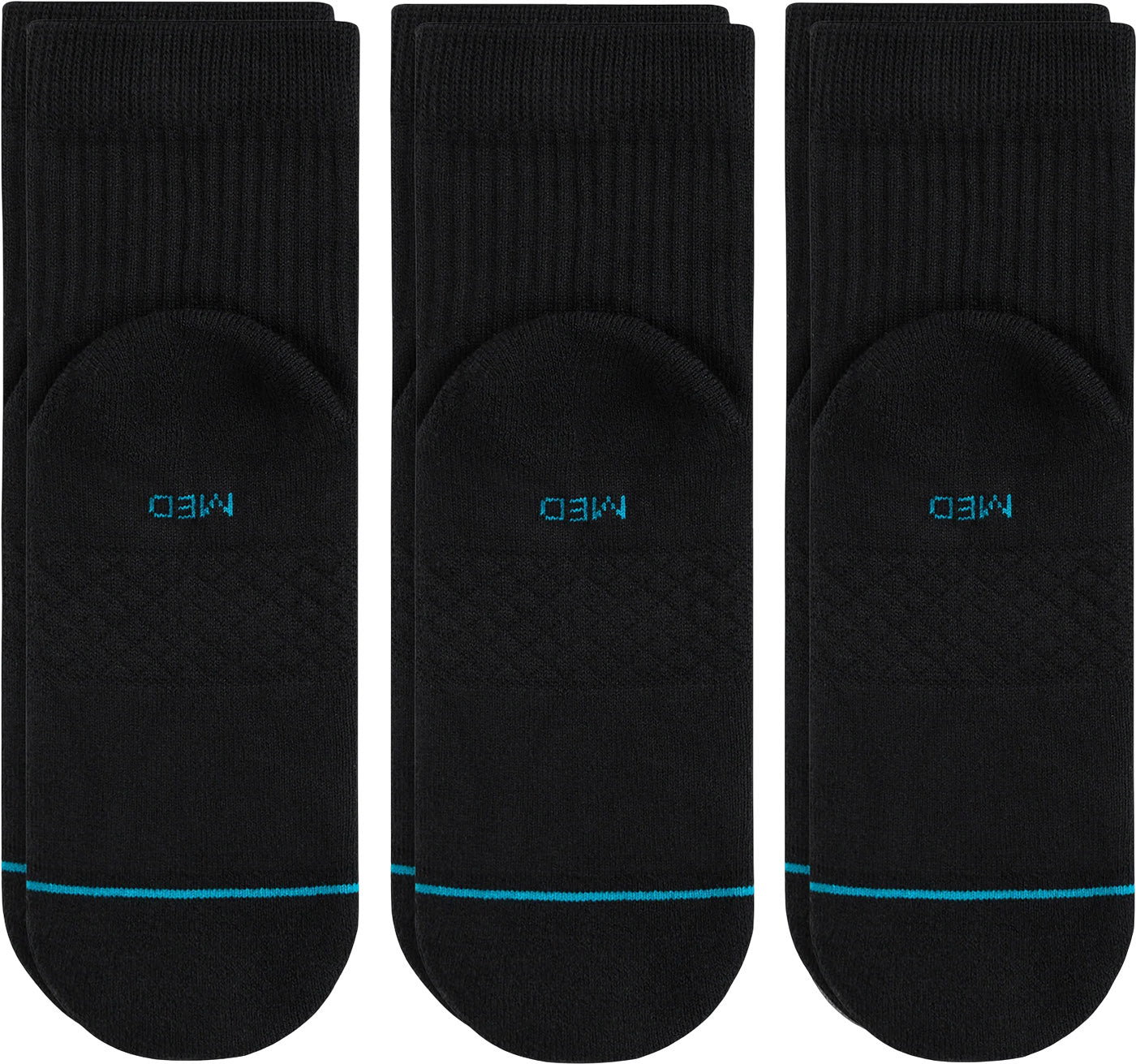 Icon Quarter 3 Pack Sock - Unisex