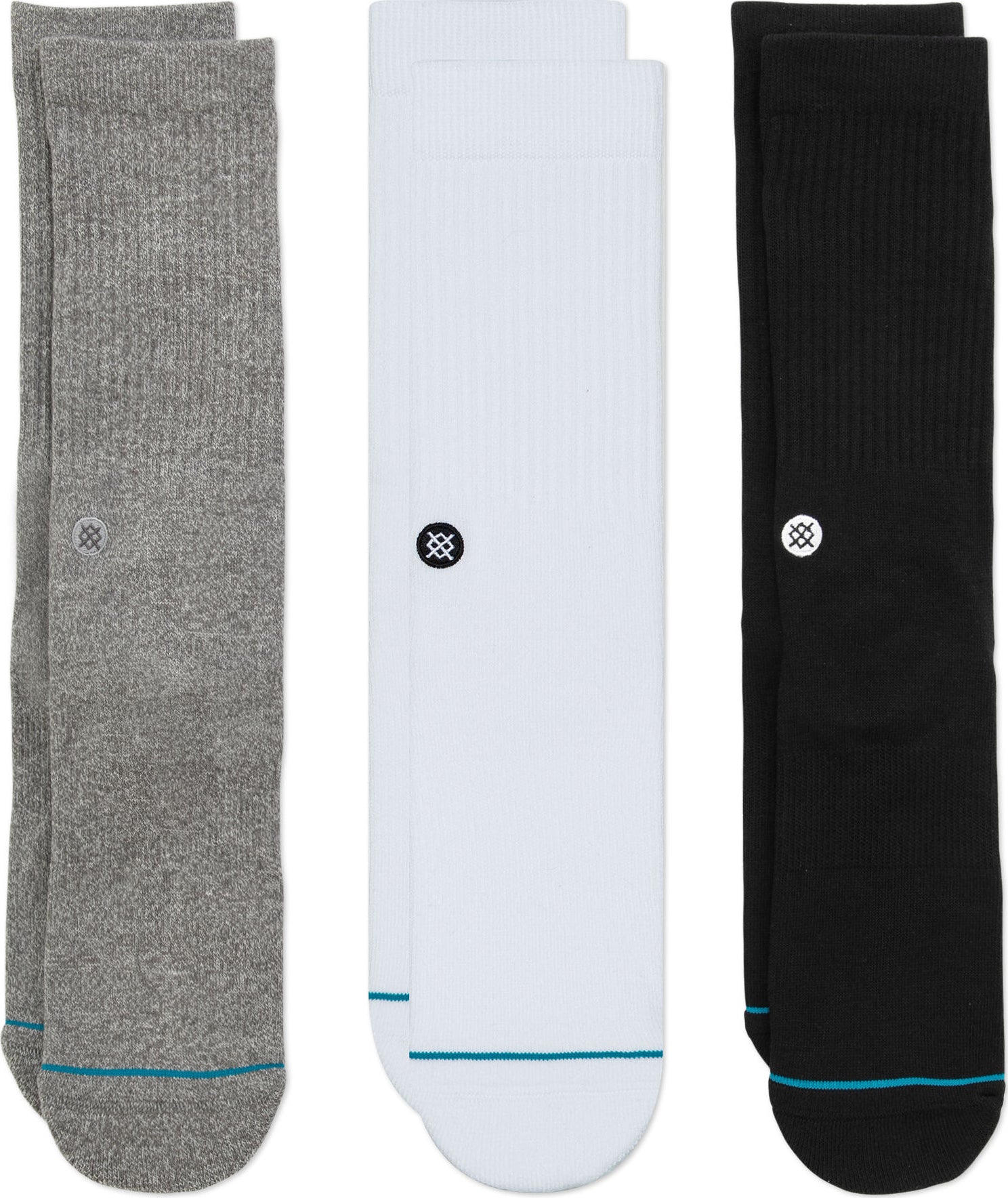 Icon 3 Pack Socks - Men's
