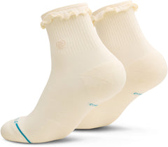 Ruffle Icon Quarter Socks - Women's