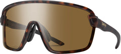 Bobcat Sunglasses - Matte Tortoise - ChromaPop Polarized Brown Lens