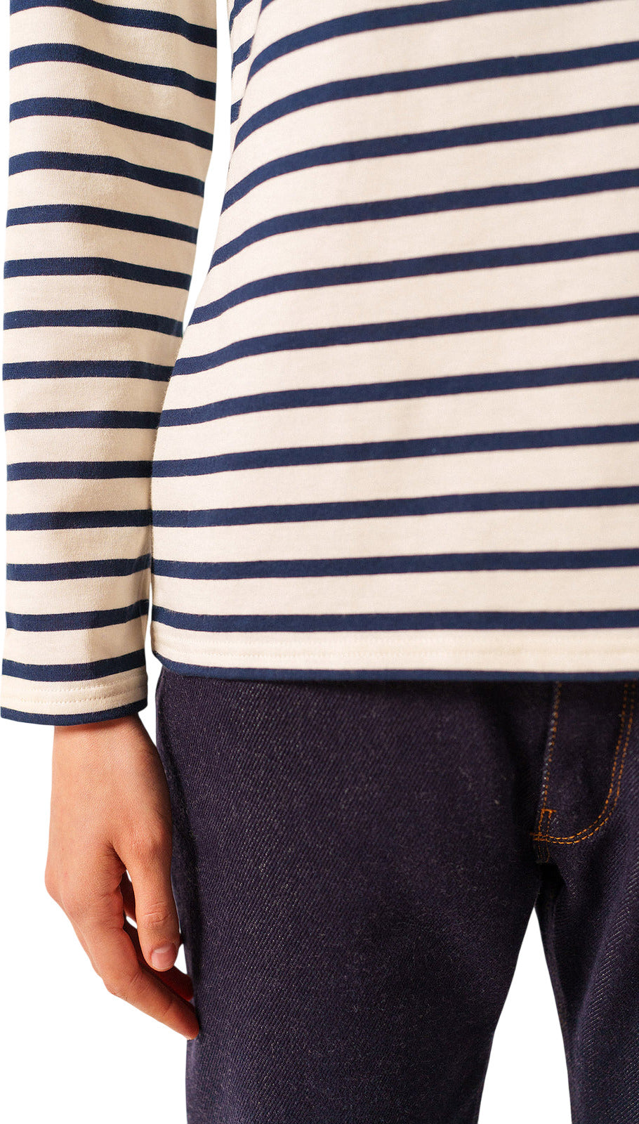 Minquidame Breton Striped Shirt With Long Sleeve - Women's