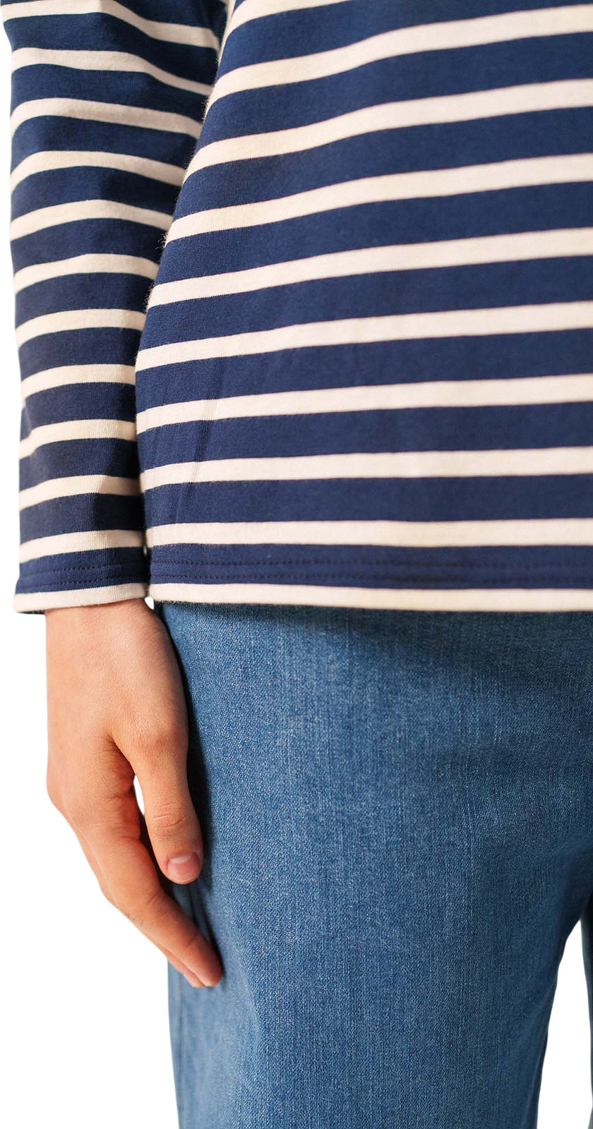 Minquidame Breton Striped Shirt With Long Sleeve - Women's