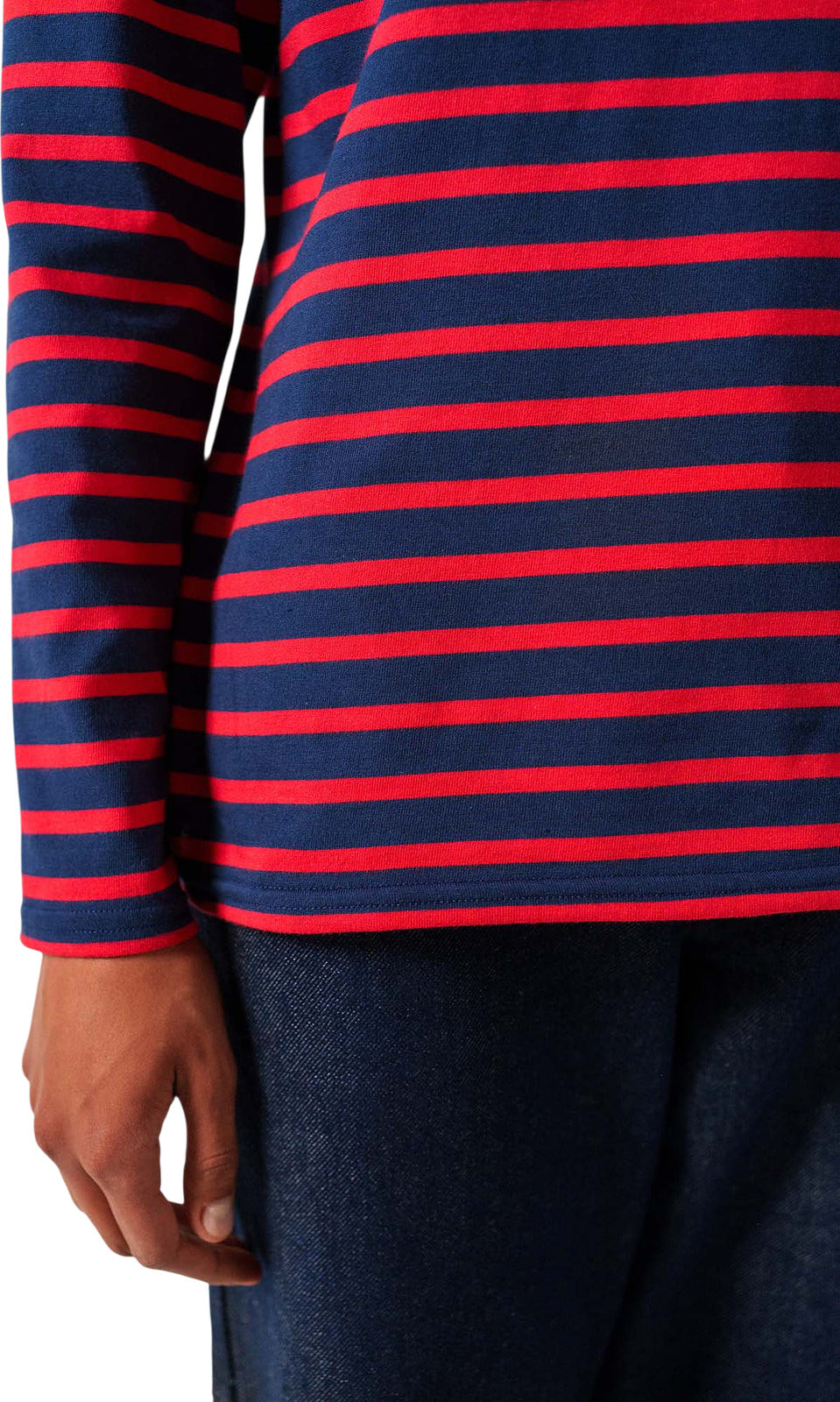 Minquidame Breton Striped Shirt With Long Sleeve - Women's