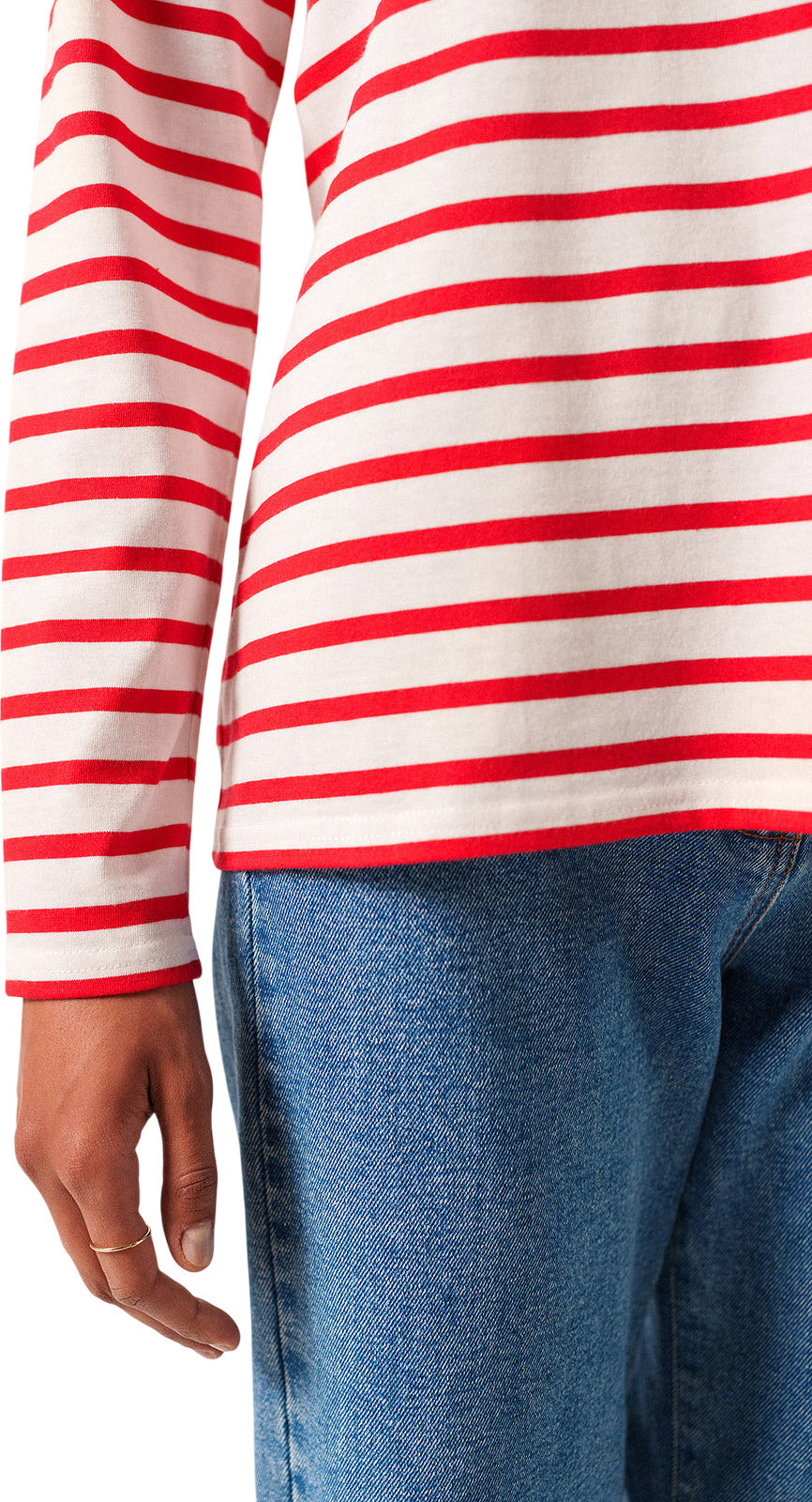 Minquidame Breton Striped Shirt With Long Sleeve - Women's