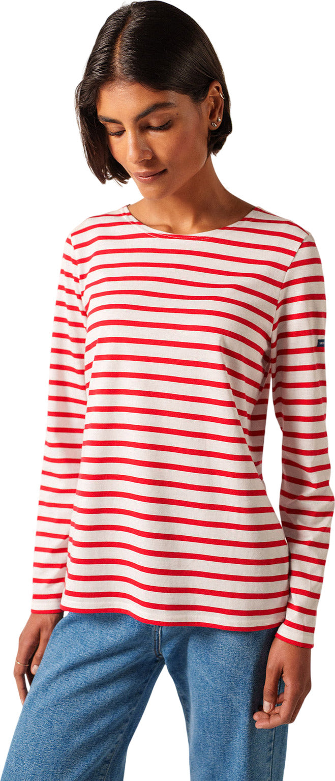 Minquidame Breton Striped Shirt With Long Sleeve - Women's