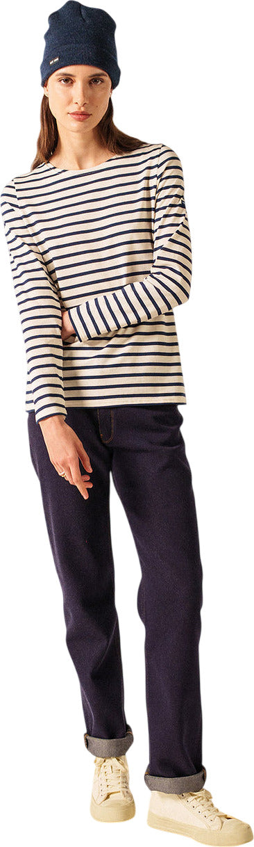 Minquidame Breton Striped Shirt With Long Sleeve - Women's