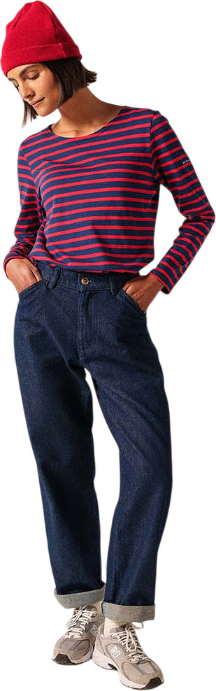 Minquidame Breton Striped Shirt With Long Sleeve - Women's