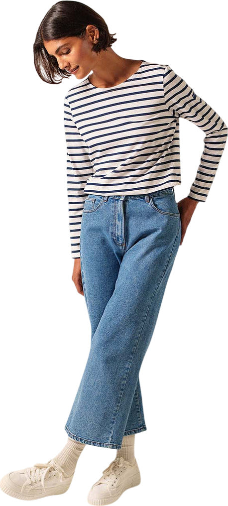 Minquidame Breton Striped Shirt With Long Sleeve - Women's