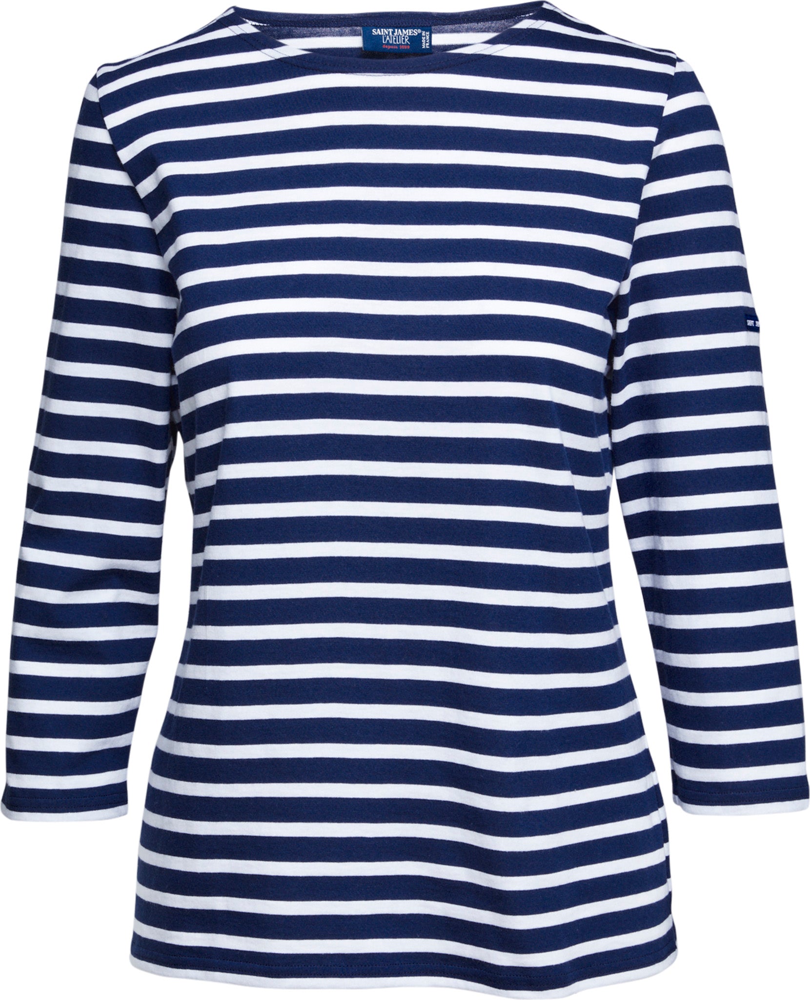Galathee II Breton Striped Top With 3/4 Sleeves - Women's