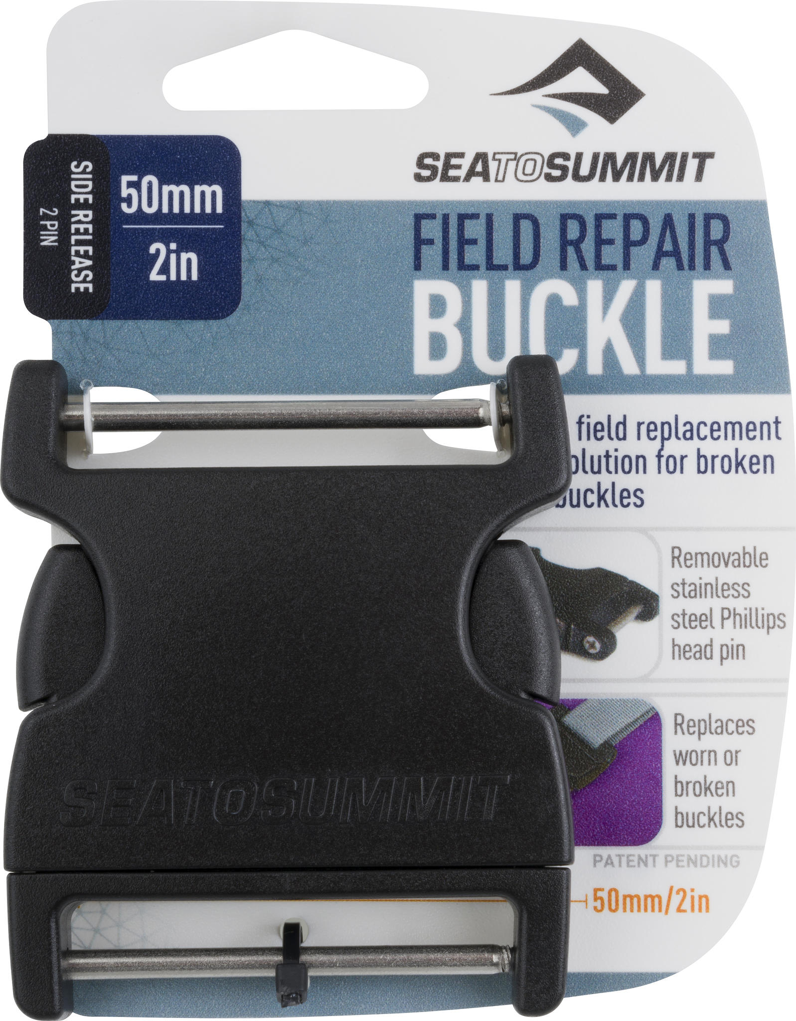 Field Repair Buckle Side Release [2 Pin] - 2in | 50mm