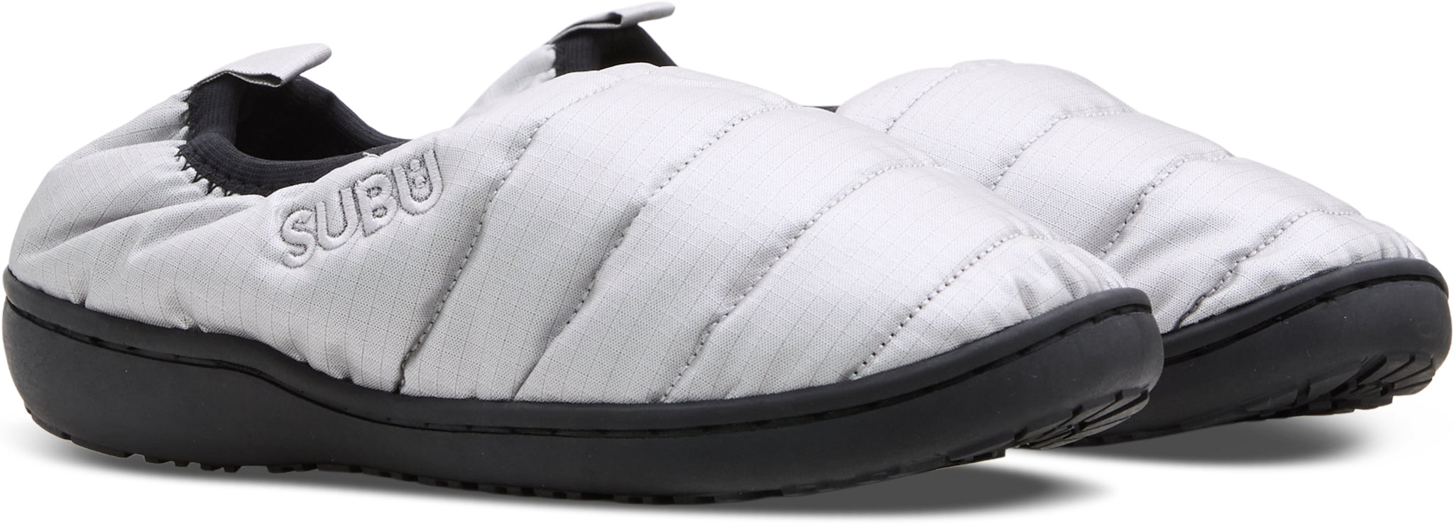 F-Line Foil Silver Packable Outdoor Slippers - Unisex