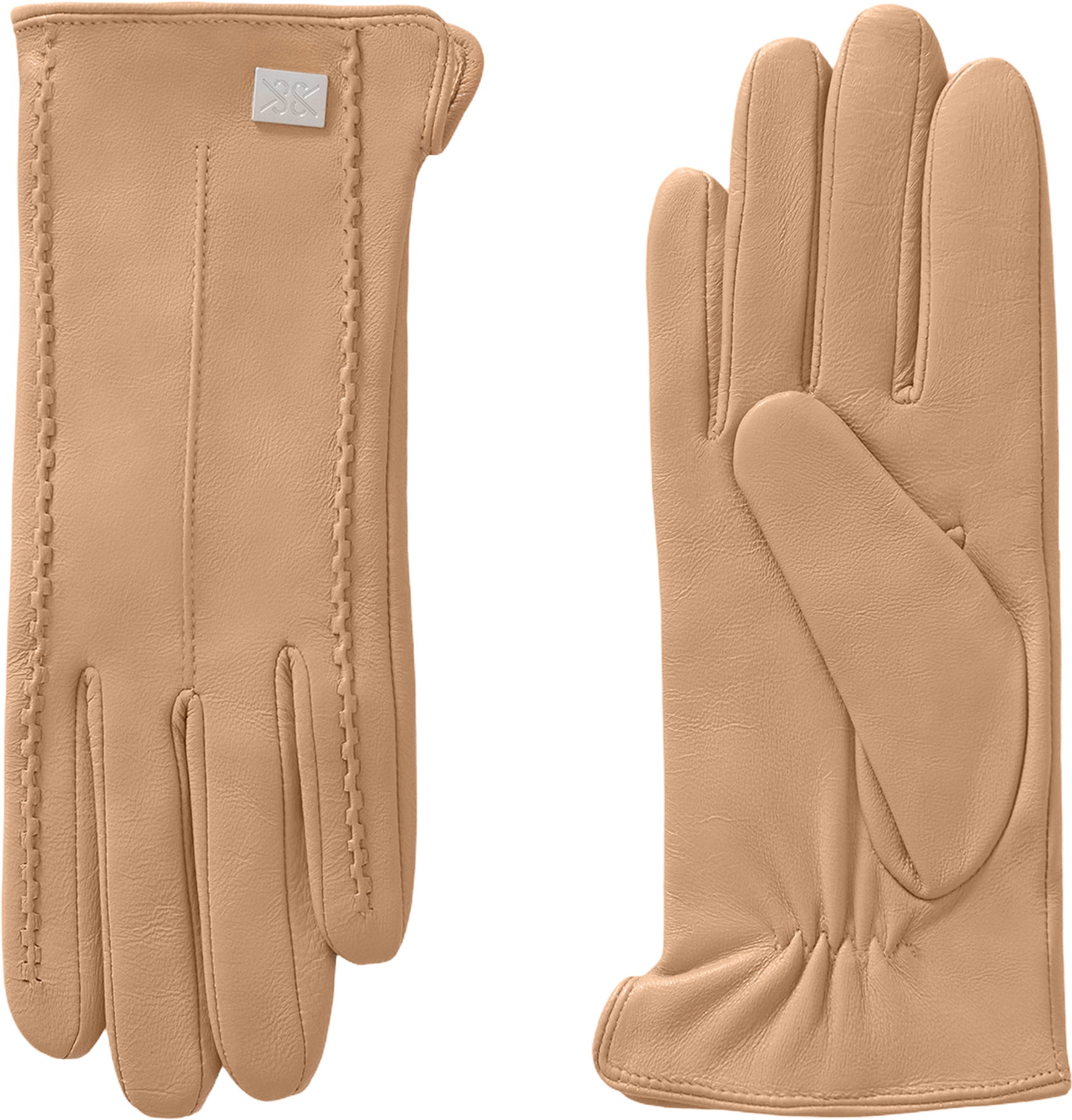 Dulce Leather Gloves with Lining - Women's