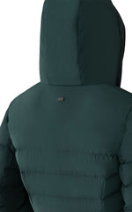 Judy-M Stretch Down Coat with Hood - Women's 
