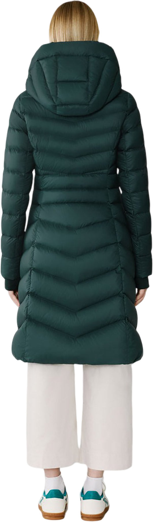 Lita-U Midi Down Coat with Hood - Women's 
