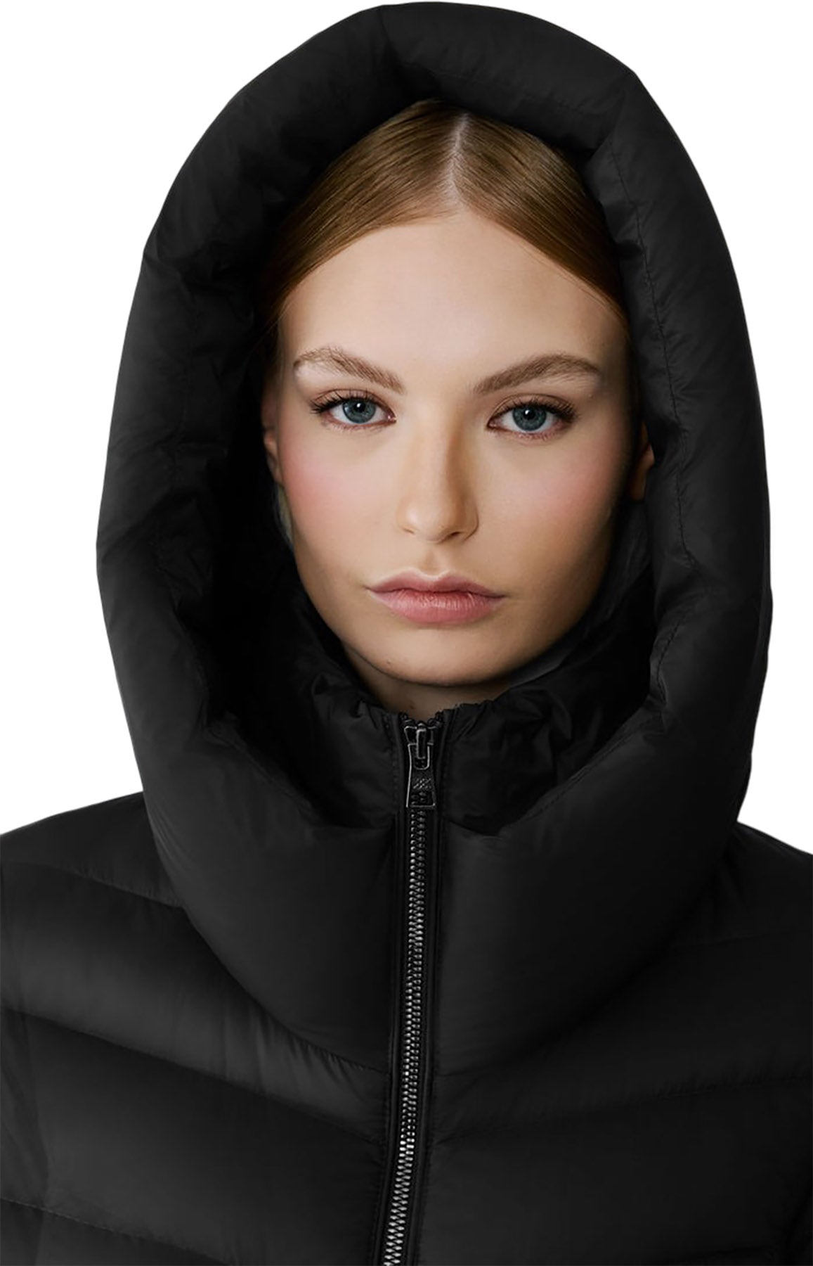 Lita-U Midi Down Coat with Hood - Women's 