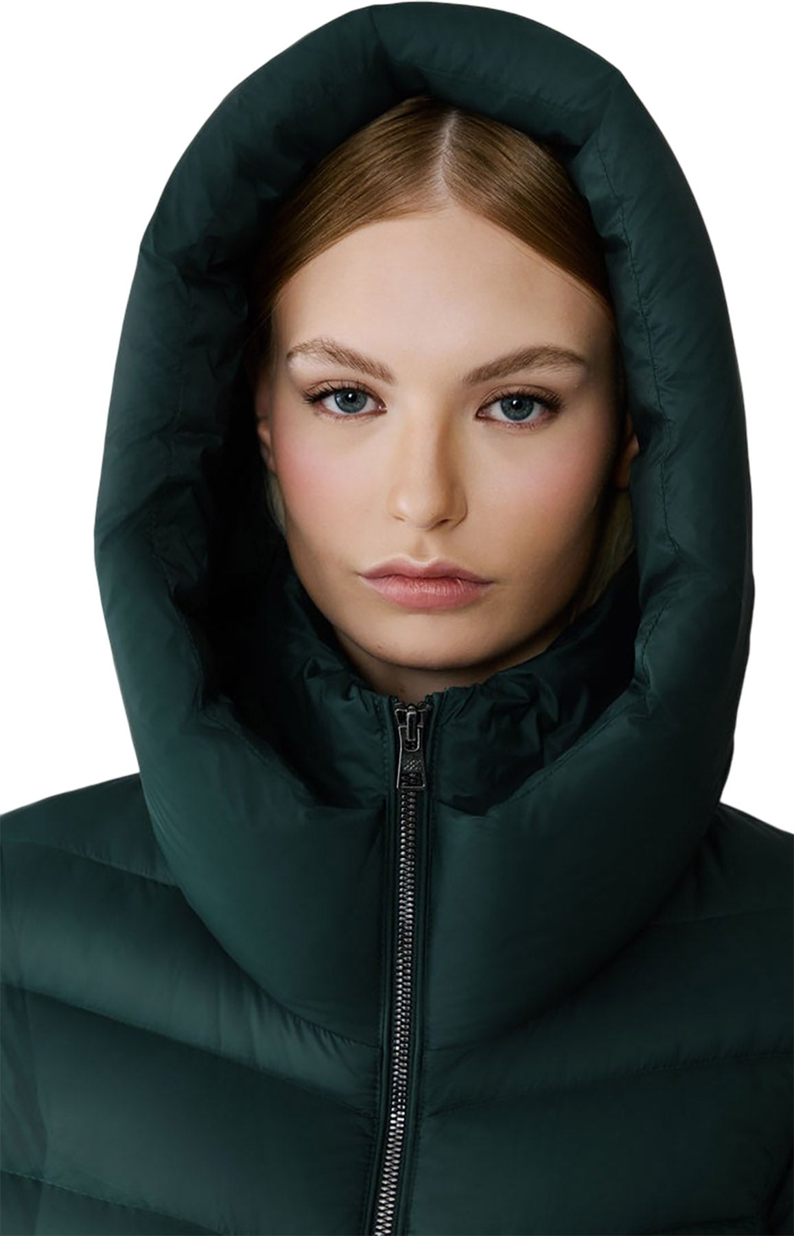 Lita-U Midi Down Coat with Hood - Women's 