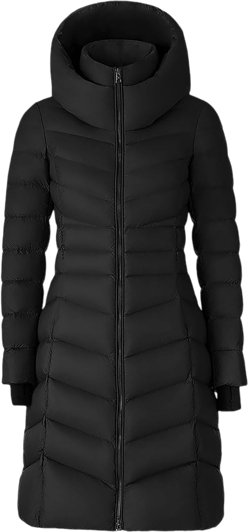 Lita-U Midi Down Coat with Hood - Women's 