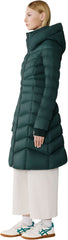 Lita-U Midi Down Coat with Hood - Women's 