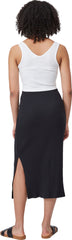 High-Rise Knit Rib Midi Skirt - Women's