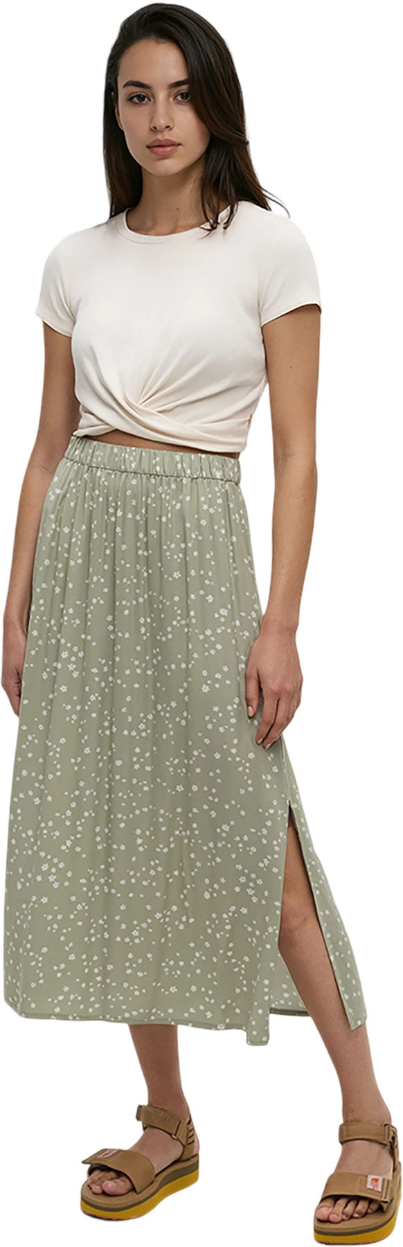 EcoWoven Crepe Skirt - Women's