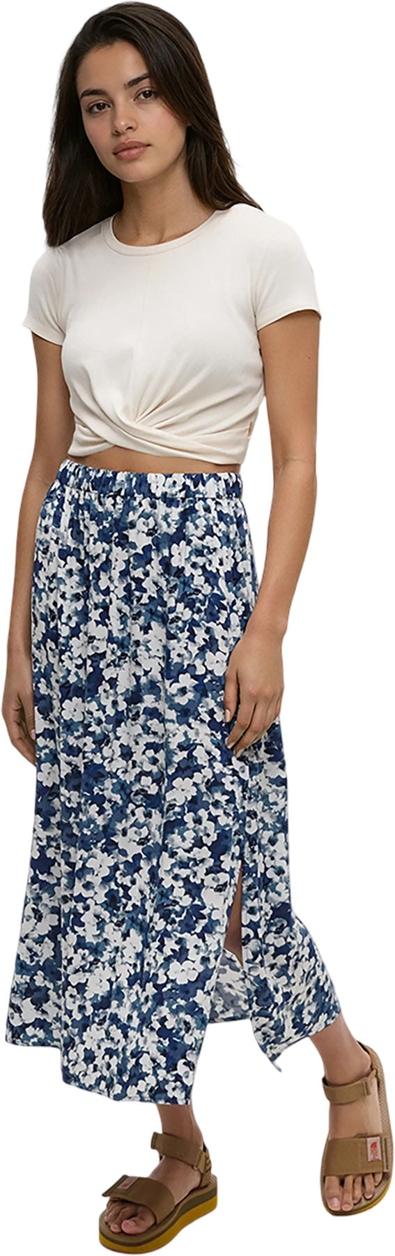 EcoWoven Crepe Skirt - Women's