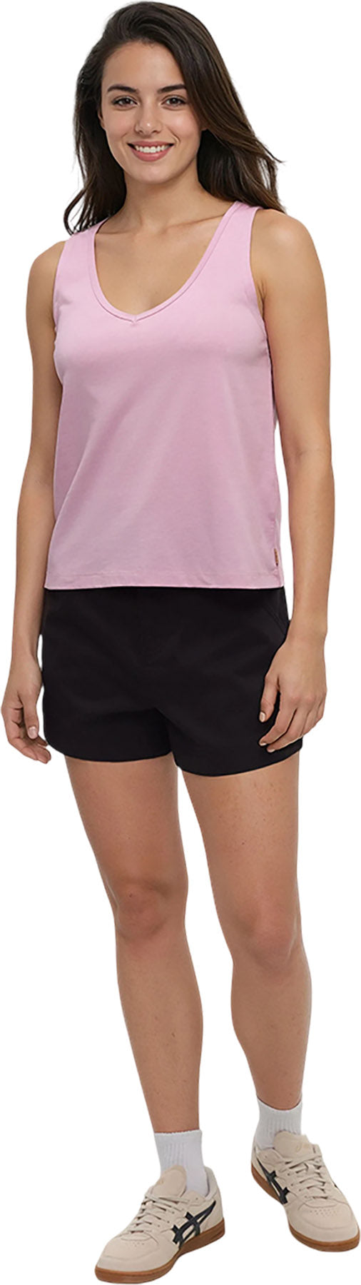 TreeBlend Double V Neck Tank Top - Women's