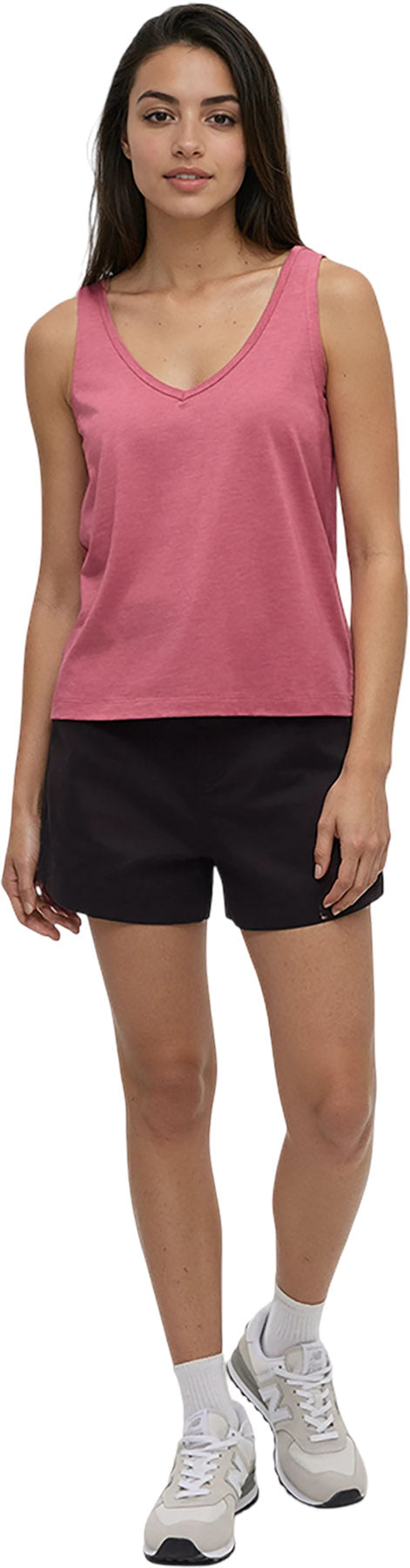 TreeBlend Double V Neck Tank Top - Women's