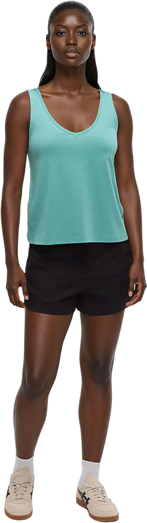TreeBlend Double V Neck Tank Top - Women's