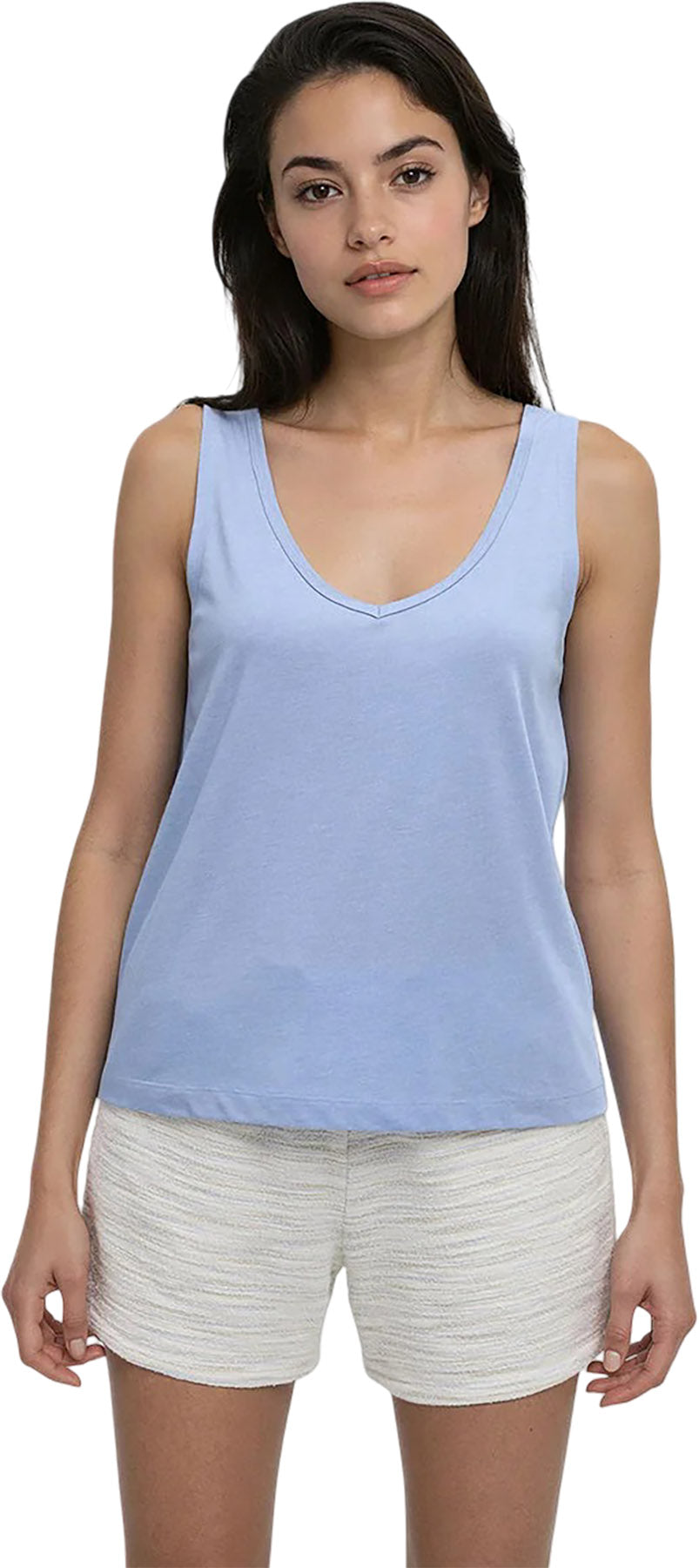 TreeBlend Double V Neck Tank Top - Women's