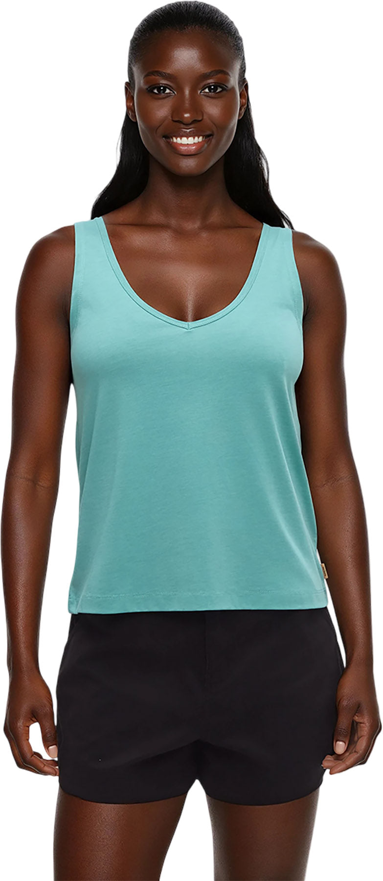 TreeBlend Double V Neck Tank Top - Women's