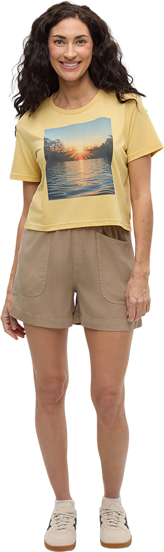 Lake View Crop T-Shirt - Women's