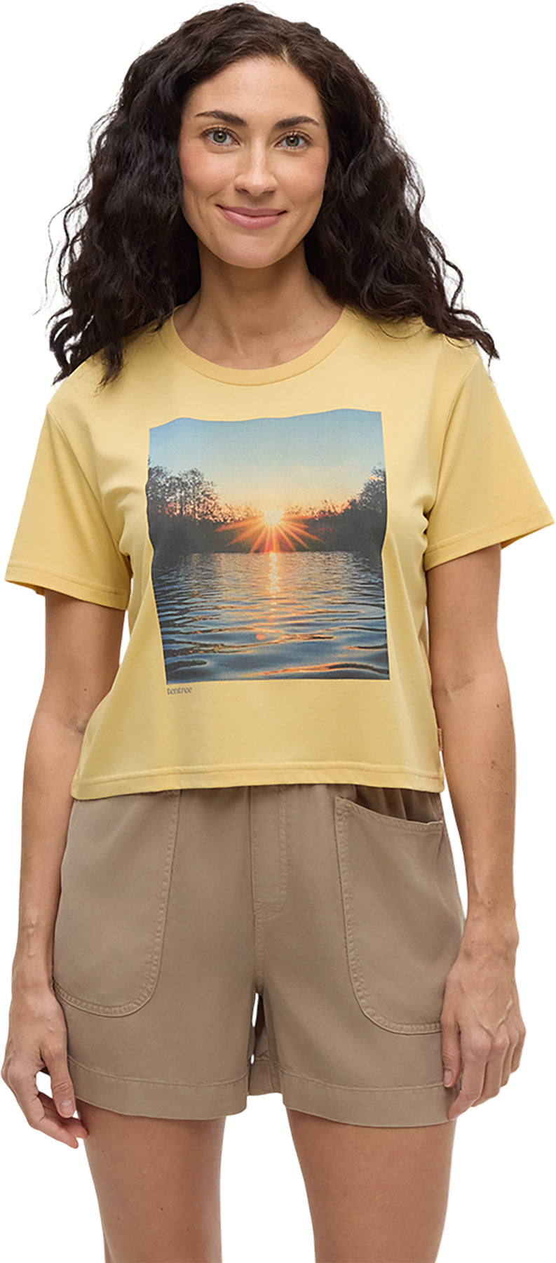 Lake View Crop T-Shirt - Women's