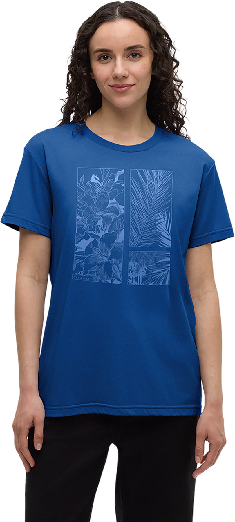 Framed Haitian Bloom T-Shirt - Women's