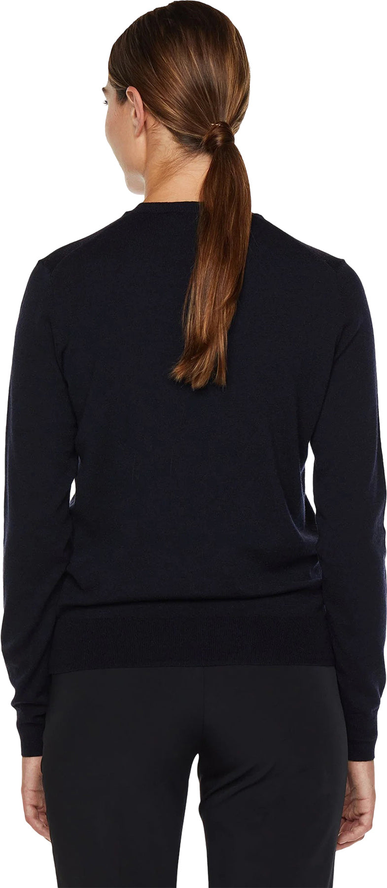 Stretch Merino Crewneck Sweater - Women's