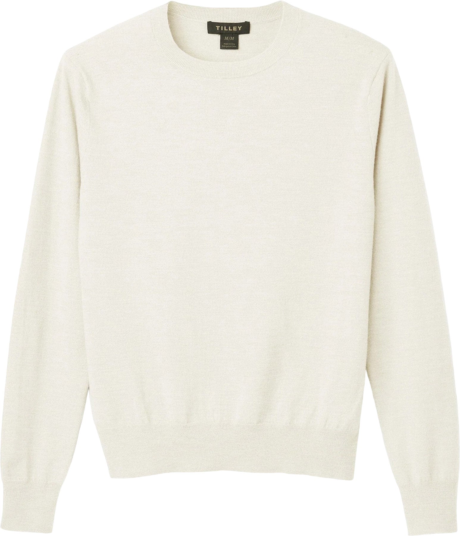 Stretch Merino Crewneck Sweater - Women's