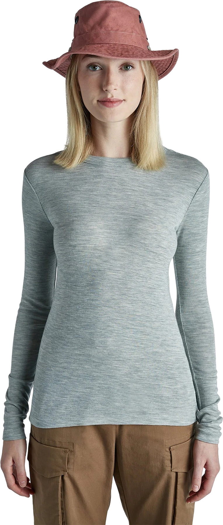Rib Merino Long Sleeve T-Shirt - Women's