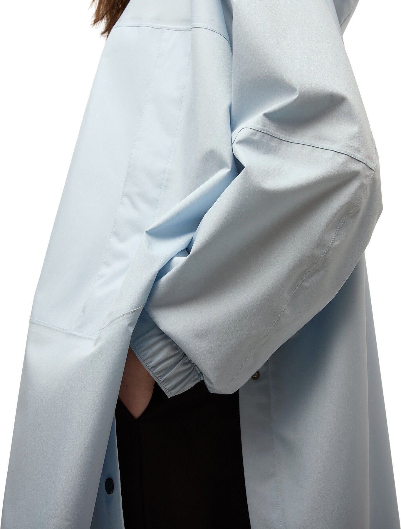 Packable Hooded Poncho - Women's