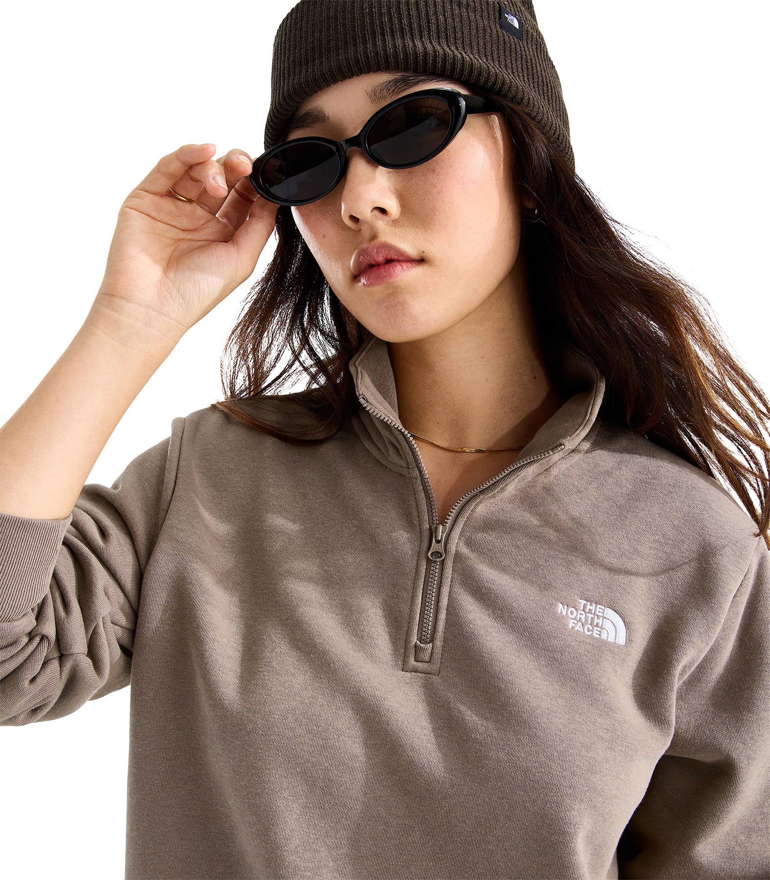 Evolution Simple Dome ¼ Zip Pullover - Women's