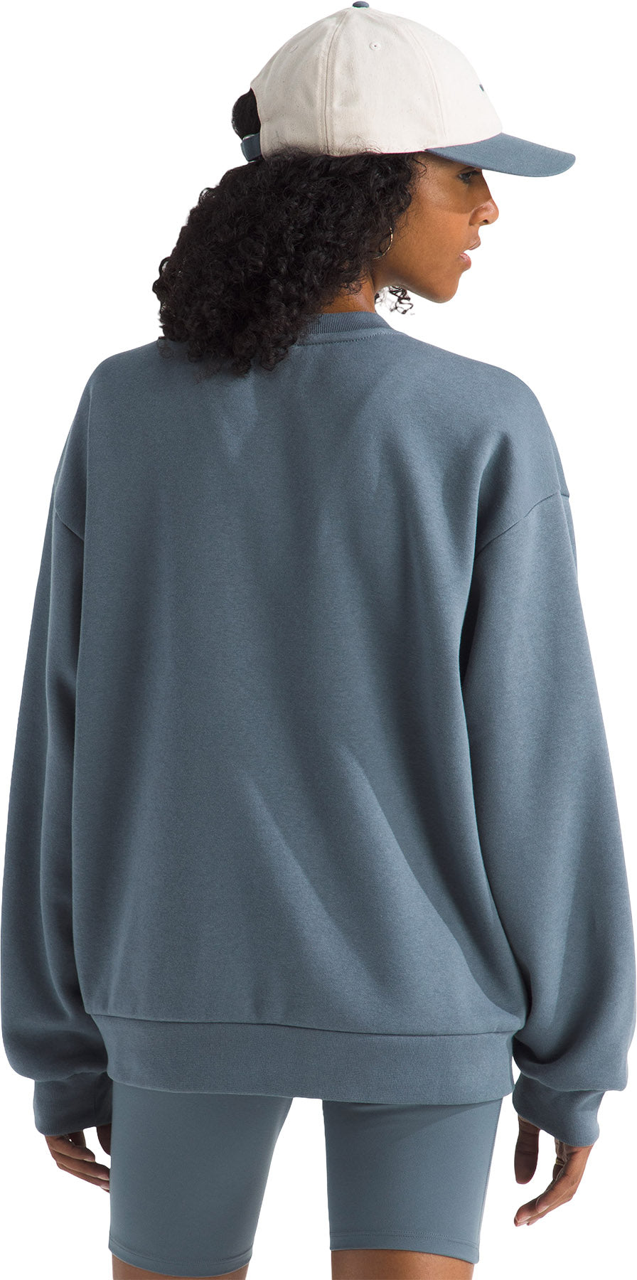 Evolution Simple Dome Oversized Crew Neck Sweatshirt - Women's