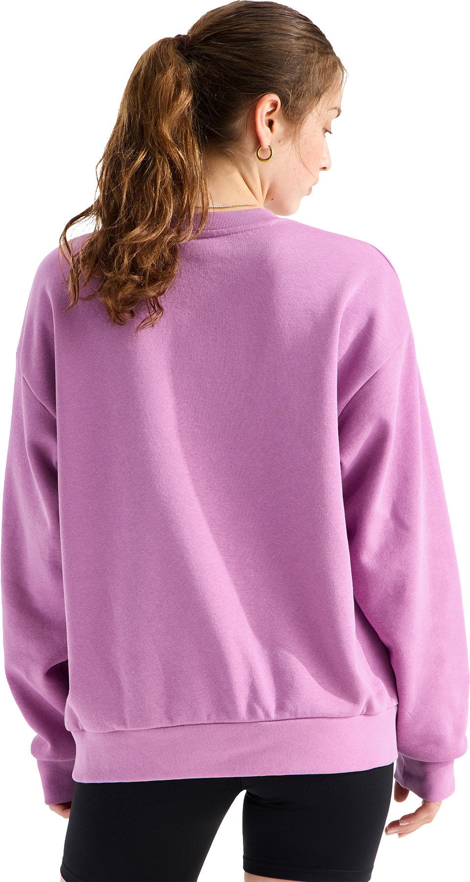 Evolution Simple Dome Oversized Crew Neck Sweatshirt - Women's