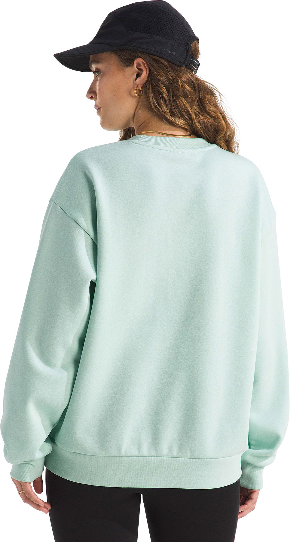 Evolution Simple Dome Oversized Crew Neck Sweatshirt - Women's