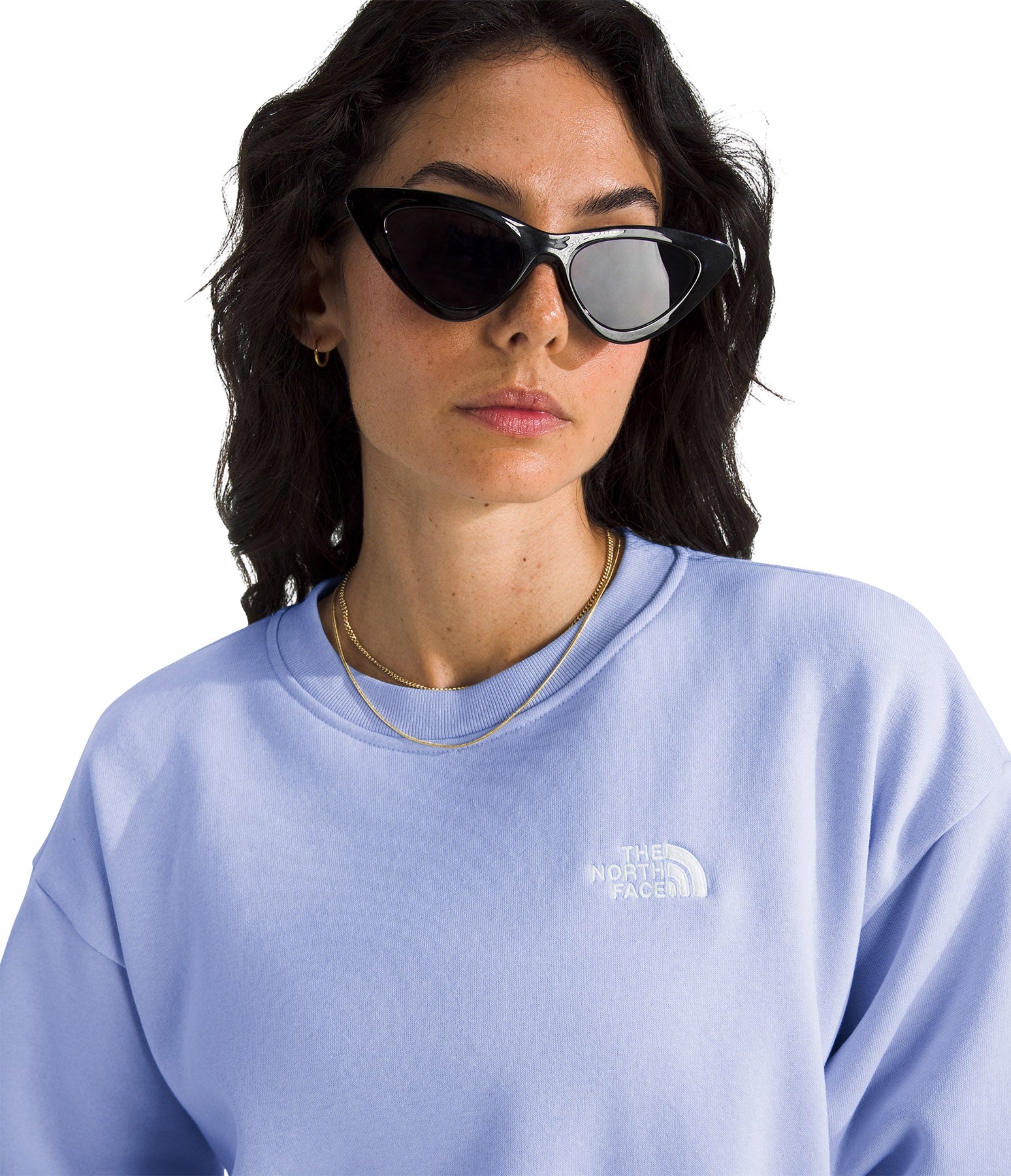 Evolution Simple Dome Oversized Crew Neck Sweatshirt - Women's